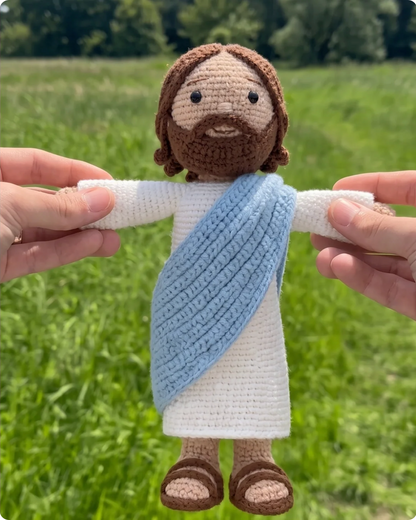 Jesus Crochet Plushie