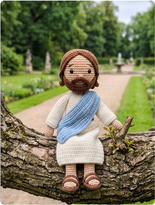 Jesus Crochet Plushie